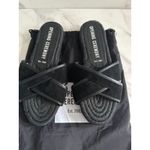 Opening Ceremony  Black Double Strap Sandals Size 38 / US 8 Photo 7