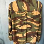 ZARA  Camouflage Button Down Shirt, Size M Photo 4