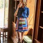 NEW CARTOLINA maisie Silk Mini skirt M Green Size M Photo 4