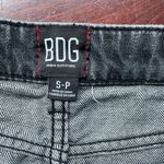 BDG URBAN OUTFITTERS  Grey Black Denim Distressed Jean Mini Skirt Size small Photo 11