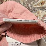 ZARA  Pink Cropped Ankle Pants Photo 4