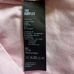 The Kooples Edgy Pink Graphic “What Is?” Short Sleeve Tee Shirt Size 0 NWT Photo 11