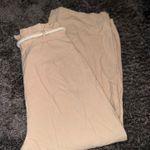 SheIn Tan Paperbag Pants Photo 3