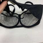 Wacoal  Retro Chic Full Figure Underwire Bra 855186 Black White Size 36DDD Photo 1