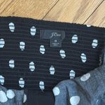 J.Crew  Black White Polka Dot Wide Leg Strappy Jumpsuit Size 6 Photo 3