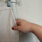 Antonio Melani Viscose Linen Crop Straight Trouser Pants Photo 2