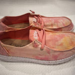 Hey Dude Wendy Tie Dye Lemon Ombre Pink Yellow Shoes Women’s Size 10 Photo 0