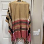 Woolrich  Plaid Blanket Wrap Shawl One Size Fringe Cozy Soft Hygge Winter… Photo 1