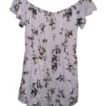 Kendall + Kylie floral short sleeve shorts romper Photo 1