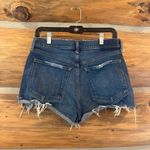 Abercrombie & Fitch  The Mom Short High Rise Distressed Jean Shorts Photo 4
