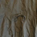 Cole Haan  Womens Black Hooded Water Resistant Trench Coat Size S Photo 12