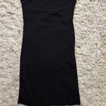 Ambiance Black Ribbed Strapless Mini Tube Dress Size M Size M Photo 1