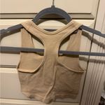 Tilly's  Beige/Tan Ribbed Crop Top Photo 1