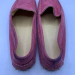 M. Gemi Felize Size 37.5 US 7 Suede Driving Loafers Slip On Moccasin Lilac Italy Photo 4