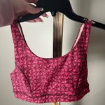 Lululemon  Red Patterned Sports Bra Size 6 Medium Photo 6