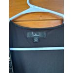 Lulus  Sensational Beauty Black Sequin Surplice Long Sleeve Jumpsuit Glam Size S Photo 3