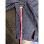 Banana Republic  Tailored Fit‎ Chambray Shorts Womens 4 Dark Wash 9.5" Preppy Photo 9