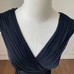 Tadashi Shoji Tadashi Collection Little Black Dress Cocktail Shirred S Photo 4