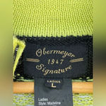 Obermeyer Half Zip vintage sweater Large Photo 6