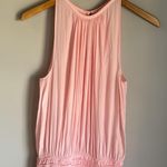 Ramy Brook  Audrey Candy Smocked High Neck Midi Dress size Medium Photo 2