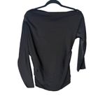 Modern Citizen  Peyton Draped One Shoulder Blouse Black Size Medium Photo 2