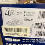 Birkenstock  pink Double Strap Sandals with Gold Buckles Photo 1