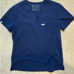 FIGS Navy  Top Scrub Photo 0