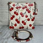 Coach Kitt Messenger Crossbody Bag in Chalk Cherry Print - Style No. CA812 Photo 1