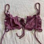 Zaful Ribbed String Bikini Set Photo 3