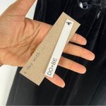 DO+BE  Black Stretch Velvet Strappy Lace Up Deep V-Neck Sleeveless‎ Jumpsuit S Photo 7