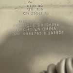 H&M  Ruched Cream Block Heel Mules Women’s US 8.5 EU 40 Square Toe Slip On Photo 7