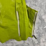 Diesel Vintage Y2K  Leather Green Chartreuse Vest Style Top Photo 12