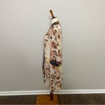 Cato Kimono Cardigan Duster Floral Oversized Lightweight Pink Black Yellow Photo 5