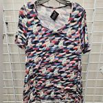 LuLaRoe  Olaf print top SM M Photo 2