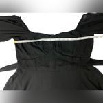 LYANER women’s XL black chiffon long Photo 6