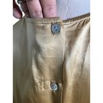 Vintage Alexandria 100% Silk Gold Sleeveless Blouse Size 12 Quiet Luxury Photo 4