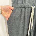 Zella  All Day Women's Charcoal Grey Tencel Drawstring Jumpsuit Size S Soft Cozy Photo 8