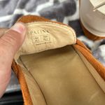 Portland leather Co Patina chunky Zoe Penny loafers in fawn suede size 10.5 Tan Photo 8