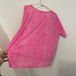 Xhilaration Sleepwear Neon Hot Pink Burnout Short Sleeve Dolman Sleeve PJ Shirt Photo 11