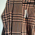 Premise NWT Cardigan Sweater Viscose Blend Large Brown/Black Size Large Photo 4