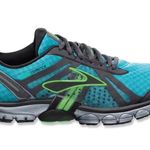 Brooks Womens Scuba Blue/Anthrac/Brite Green PureCadence Road Running Sneakers Photo 0
