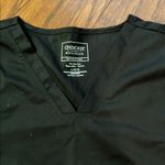 Cherokee Black V-Neck Scrub Top Photo 3