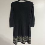 Women’s JH Grey Knit Scoop Neck 3/4 Sleeve Acrylic Sweater‎ Dress Size Small Gray Photo 11