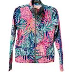 Lilly Pulitzer  Luxletic Full Zip Hadlee Athletic Pineapple Print Jacket XS Photo 0