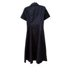 Favorite Daughter Navy Blue Demure Midi Shirtdress Photo 4