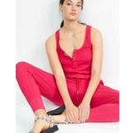 Anthropologie Daily Practice Hot Pink Lounge Joggers Photo 0