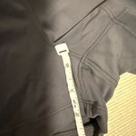 Gray Athletic Shorts with Drawstring Closure and Mid Photo 2