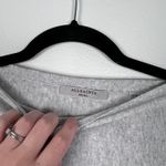 All Saints Women's Knit Boat Neck Sweater Gray Sz S Photo 4