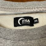 Zyia Active Woman’s Plus Size Mountain Patch Crewneck Sweatshirt Size 2XL Photo 4