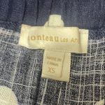 Monteau Navy Polka Dot Midi Dress with Belt Photo 2